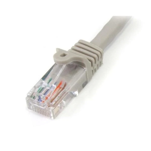 StarTech.com 45PAT5MGR cavo di rete Grigio 5 m Cat5e U/UTP (UTP)