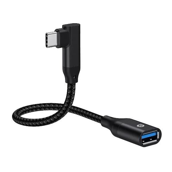 Conceptronic ABBY19B adattatore per inversione del genere dei cavi USB-C USB-A Nero