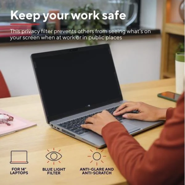 Trust Primo 39,6 cm (15.6") Monitor/Laptop Filtro per la privacy senza bordi per display