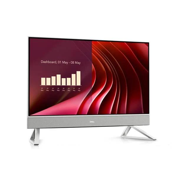 DELL EC24250 Intel Core 7 150U 60,5 cm (23.8") 1920 x 1080 Pixel Touch screen PC All-in-one 16 GB DDR5-SDRAM 1 TB SSD Windows 11 Pro Wi-Fi 6E (802.11ax) Perlato, Bianco