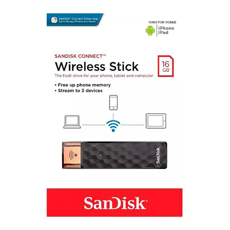 Sandisk Connect Wireless Stick 16GB
