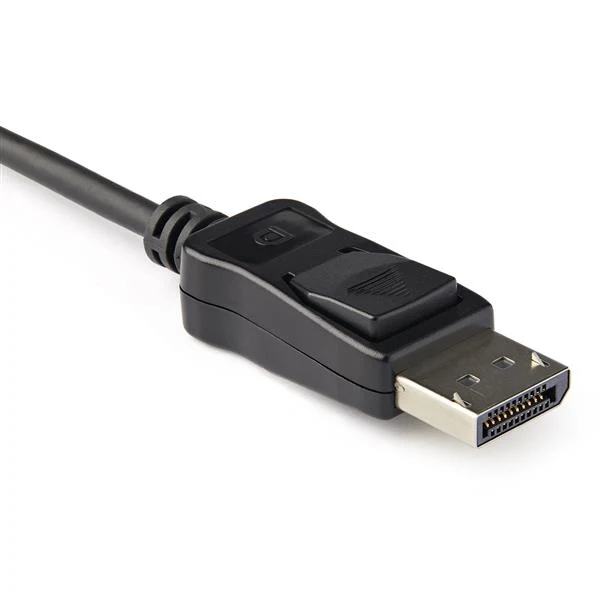 StarTech.com Adattatore DisplayPort a HDMI 4K 60Hz - Convertitore video attivo da DP 1.4 a HDMI 2.0 - Dongle/Cavo adattatore per Monitor/TV/Display HDMI - Connettore DP a scatto