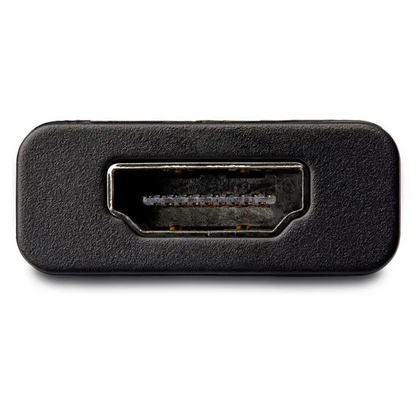 StarTech.com Adattatore DisplayPort a HDMI 4K 60Hz - Convertitore video attivo da DP 1.4 a HDMI 2.0 - Dongle/Cavo adattatore per Monitor/TV/Display HDMI - Connettore DP a scatto