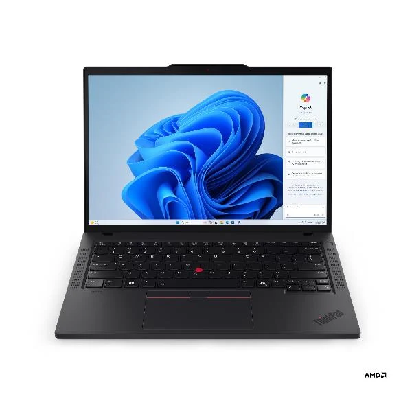Lenovo ThinkPad T14 Gen 6 (AMD) Copilot+ PC AMD Ryzen AI 7 350 Computer portatile 35,6 cm (14") WUXGA 32 GB DDR5-SDRAM 1 TB SSD Wi-Fi 7 (802.11be) Windows 11 Pro Italiano Nero