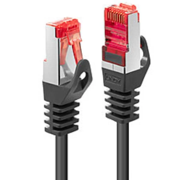 Lindy 47374 cavo di rete Nero 2 m Cat6 S/FTP (S-STP)
