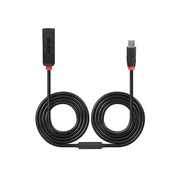 Lindy 43404 hub di interfaccia USB 3.2 Gen 1 (3.1 Gen 1) Type-C 5000 Mbit/s Nero