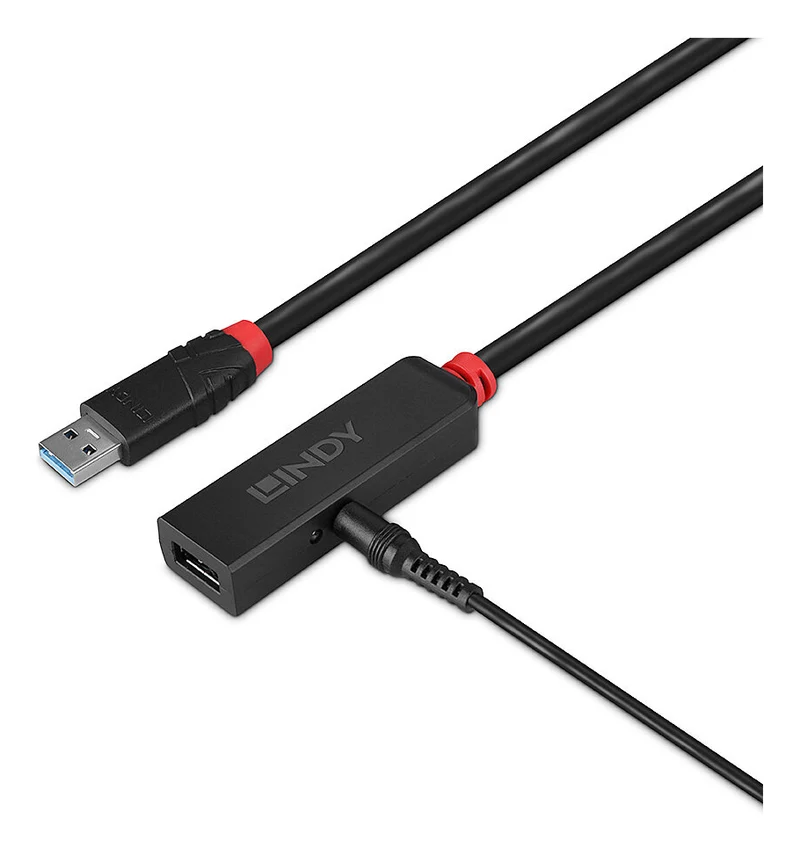 Lindy 43404 hub di interfaccia USB 3.2 Gen 1 (3.1 Gen 1) Type-C 5000 Mbit/s Nero