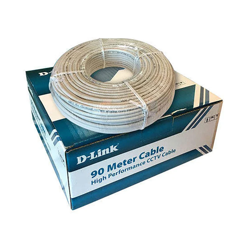 D-Link High Performance CCTV 3+1 Cable RG59 90m
