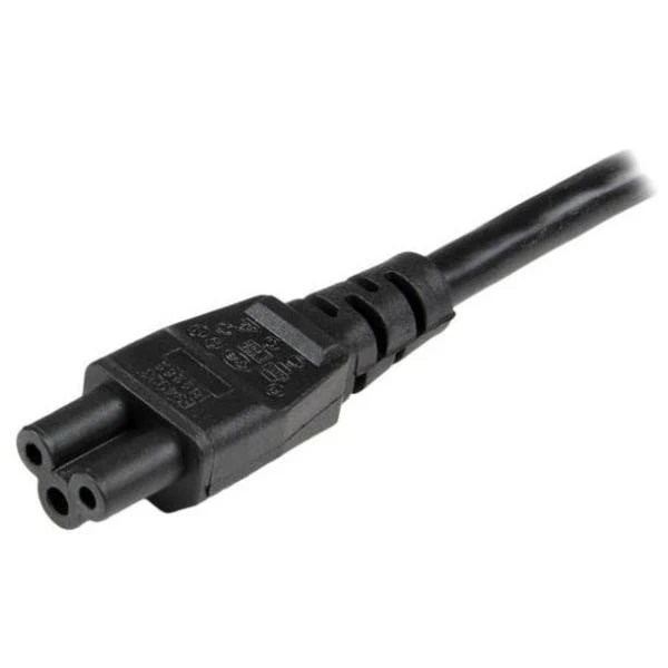StarTech.com Cavo di Alimentazione per Notebook da 2m; Cavo Elettrico AC di Ricambio per Alimentatori da EU Schuko a C5, 2.5A-250V, 18AWG, Omologato UL