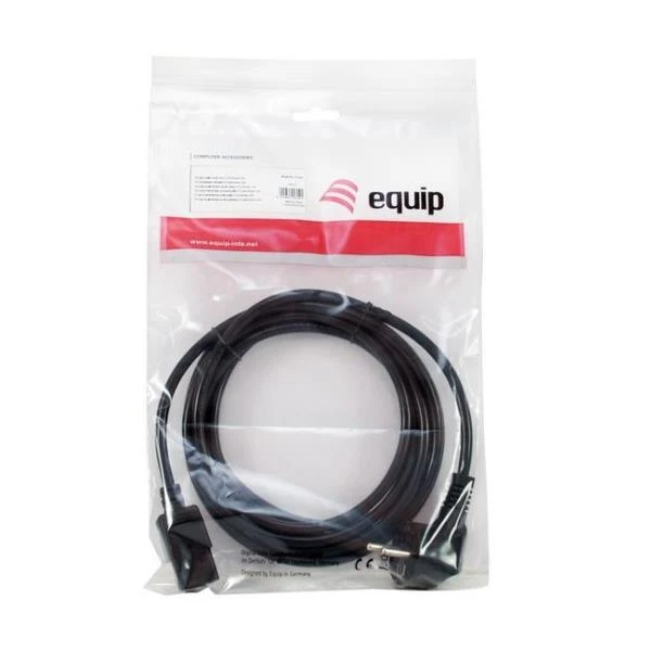 Equip 112121 Nero 3 m Spina di alimentazione di tipo F Accoppiatore C13
