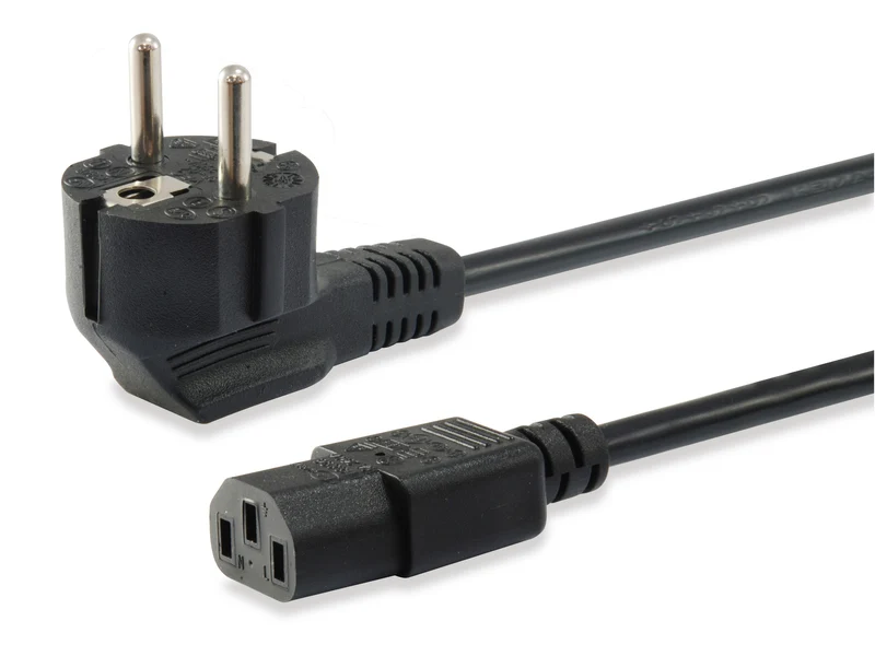 Equip 112121 Nero 3 m Spina di alimentazione di tipo F Accoppiatore C13