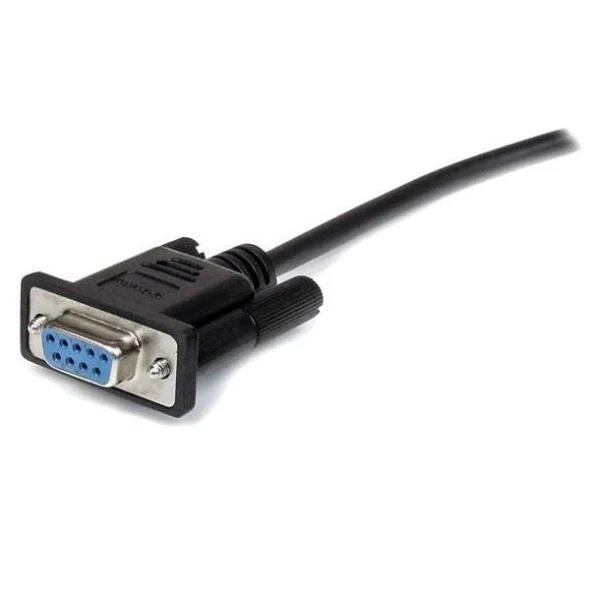 StarTech.com Cavo seriale diretto RS232 DB9 3m nero - M/F