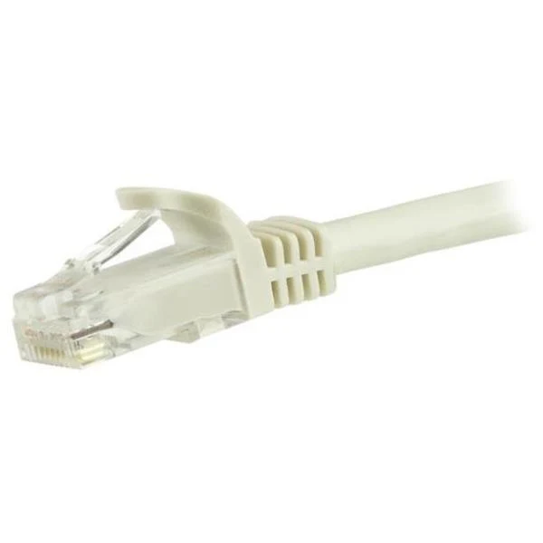 StarTech.com N6PATC7MWH cavo di rete Bianco 7 m Cat6 U/UTP (UTP)