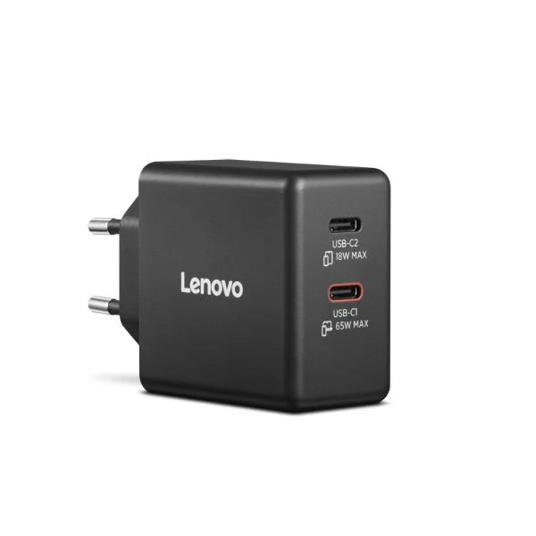 Lenovo 40AW065BEU adattatore e invertitore Interno/esterno 65 W Nero