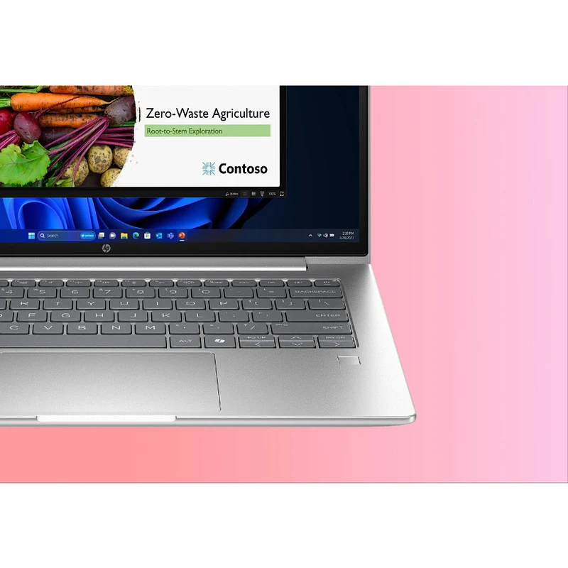 HP ProBook 4 G1iR Intel Core 7 150U Computer portatile 35,6 cm (14") WUXGA 16 GB DDR5-SDRAM 512 GB SSD Wi-Fi 6E (802.11ax) Windows 11 Pro Argento