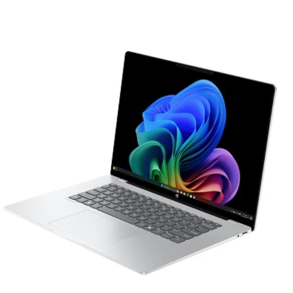 HP OmniBook 5 Laptop Next Gen AI 16-bf0004nl Copilot+ PC Snapdragon X1-26-100 Computer portatile 40,6 cm (16") 2K 16 GB LPDDR5x-SDRAM 512 GB SSD Wi-Fi 6E (802.11ax) Windows 11 Home Argento
