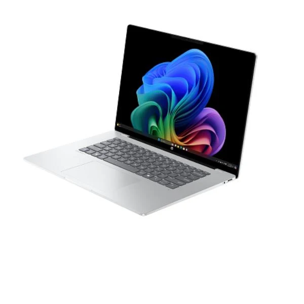 HP OmniBook 5 Laptop Next Gen AI 16-bf0004nl Copilot+ PC Snapdragon X1-26-100 Computer portatile 40,6 cm (16") 2K 16 GB LPDDR5x-SDRAM 512 GB SSD Wi-Fi 6E (802.11ax) Windows 11 Home Argento