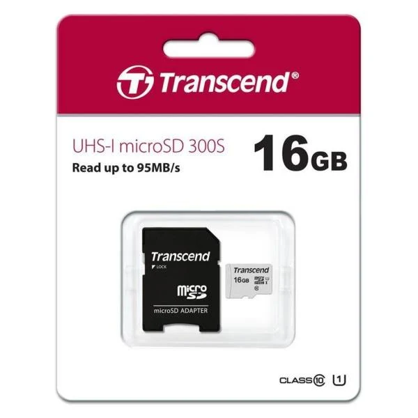 16GB UHS-I U1 MICROSD WITH ADAPTER