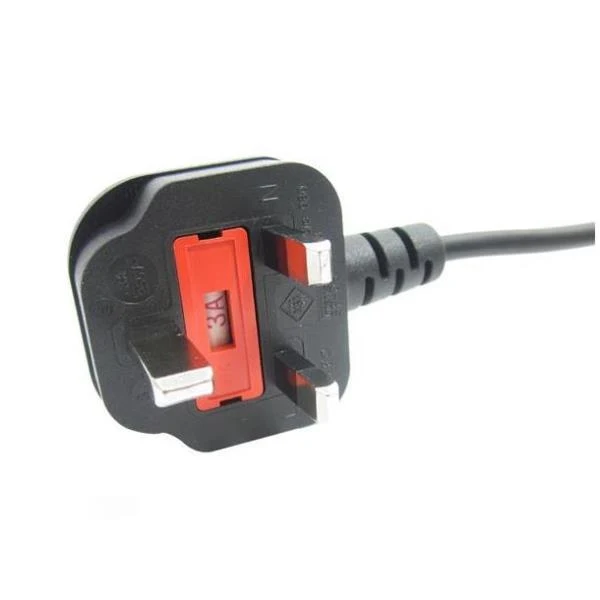 StarTech.com Cavo di Alimentazione per Notebook da 2m; Cavo Elettrico AC di Ricambio per Alimentatori da BS 1363 UK a C5 2.5A-250V, 18AWG, Omologato UL