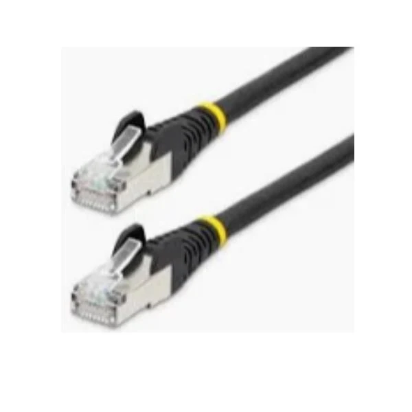 StarTech.com Cavo Ethernet CAT 6a - 5m - Nero - Cavo di rete LAN Low Smoke Zero Halogen (LSZH) - 10GbE 500MHz 100W PoE++ - Filo/Cavo patch schermato S/FTP con spinotto RJ45 antigroviglio e rilievi di trazione
