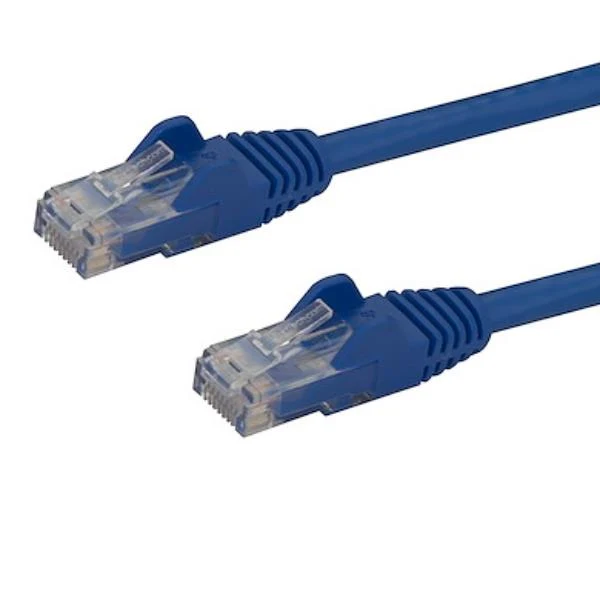 StarTech.com Cavo patch CAT6 1,5 m - Filo di rame al 100% - Connettore antistrappo - Blu