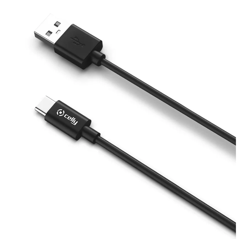 Celly USB-C cavo USB USB A USB C Nero