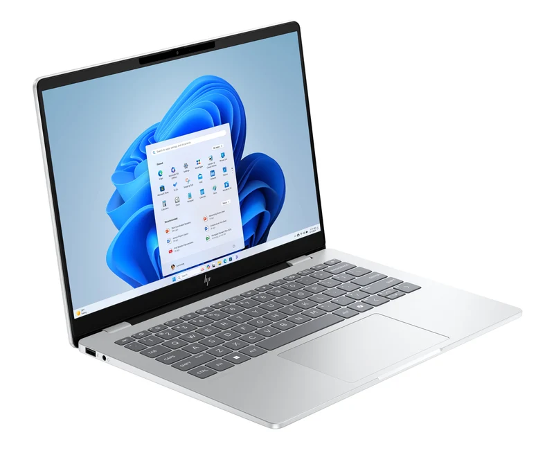 HP OmniBook 7 Laptop AI 14-fr0028nl Intel Core Ultra 7 255H Computer portatile 35,6 cm (14") 2K 32 GB LPDDR5-SDRAM Wi-Fi 7 (802.11be) Windows 11 Home AI PC Argento
