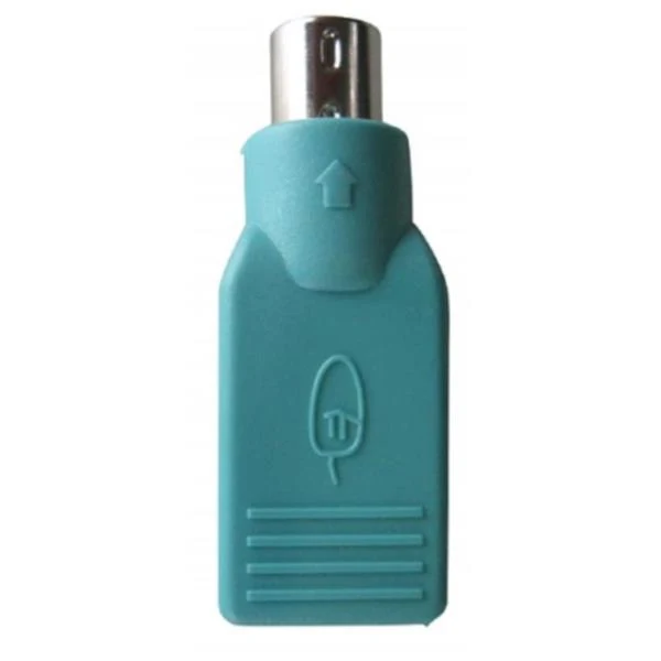 Nilox NX080500105 adattatore per inversione del genere dei cavi PS/2 USB 2.0 Verde