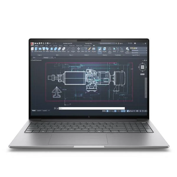 HP ZBook 8 G1i 16 inch Mobile Workstation PC Wolf Pro Security Edition Intel Core Ultra 7 255H 40,6 cm (16") WUXGA 16 GB DDR5-SDRAM 512 GB SSD NVIDIA RTX 500 Ada Wi-Fi 7 (802.11be) Windows 11 Pro AI Workstation, AI PC