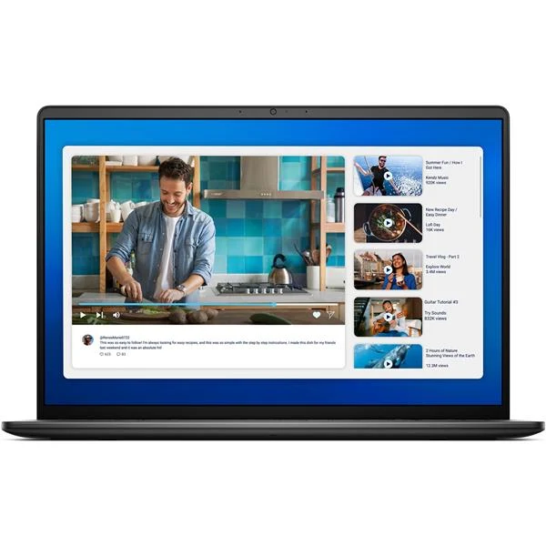 DELL DC16250 Intel Core 5 120U Computer portatile 40,6 cm (16") Full HD+ 16 GB DDR5-SDRAM 1 TB SSD Wi-Fi 6 (802.11ax) Windows 11 Pro Italiano Nero