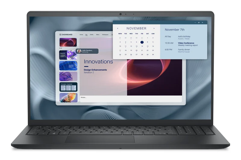 DELL Pro 15 Essential PV15250 Intel® Core™ i7 i7-1355U Computer portatile 39,6 cm (15.6") Full HD 16 GB DDR5-SDRAM 1 TB SSD Wi-Fi 6 (802.11ax) Windows 11 Pro Italiano Nero