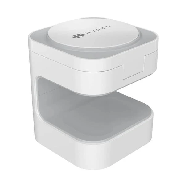 Targus HJ3320WHGL Caricabatterie per dispositivi mobili Cuffie, Smartphone, Orologio intelligente Bianco USB Carica wireless Ricarica rapida Interno