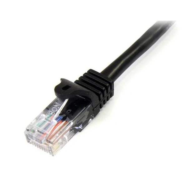 StarTech.com 45PAT5MBK cavo di rete Nero 5 m Cat5e U/UTP (UTP)