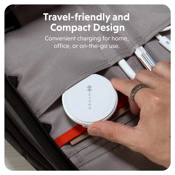 Targus HJ3310WHGL Caricabatterie per dispositivi mobili Cuffie, Smartphone, Orologio intelligente Bianco USB Carica wireless Ricarica rapida Interno