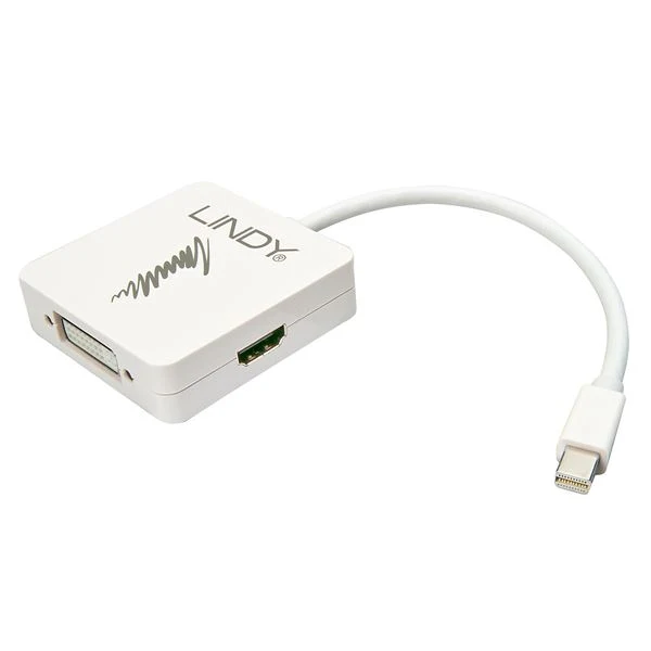 Lindy 41035 cavo e adattatore video 0,2 m Bianco