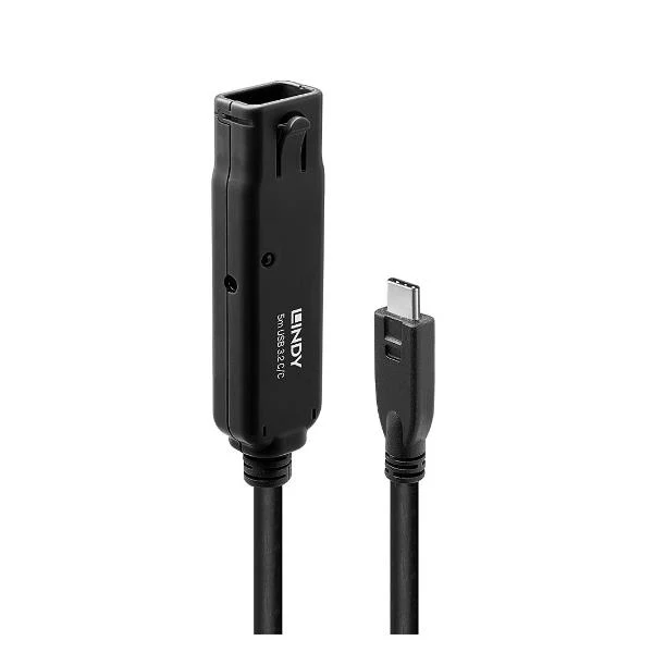 Lindy 43405 cavo USB USB 3.2 Gen 2 (3.1 Gen 2) 5 m USB C Nero