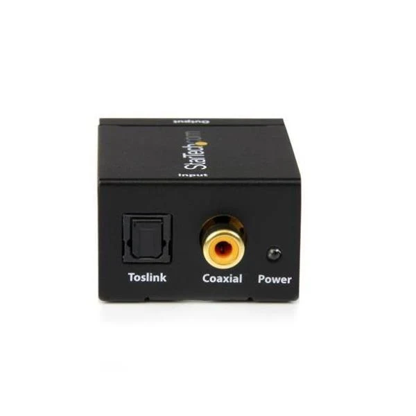 StarTech.com Convertitore audio da coassiale digitale SPDIF o ottico Toslink a RCA stereo