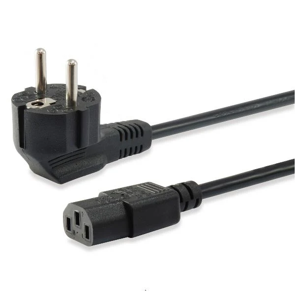 Equip 112120 Nero 1,8 m Accoppiatore C13 CEE7/4