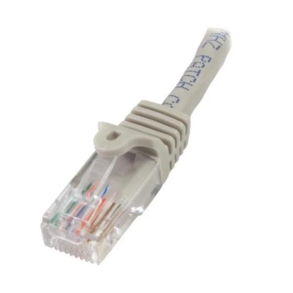 StarTech.com Cavo di rete CAT 5e - Cavo Patch Ethernet RJ45 UTP Grigio da 1m antigroviglio