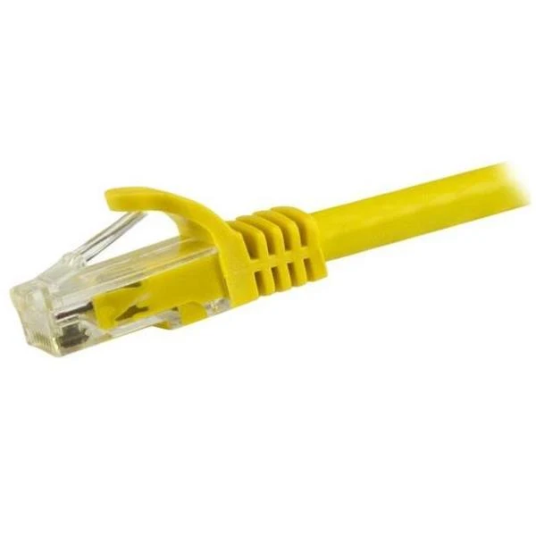 StarTech.com Cavo di rete CAT 6 - Cavo Patch Ethernet RJ45 UTP giallo da 1m antigroviglio