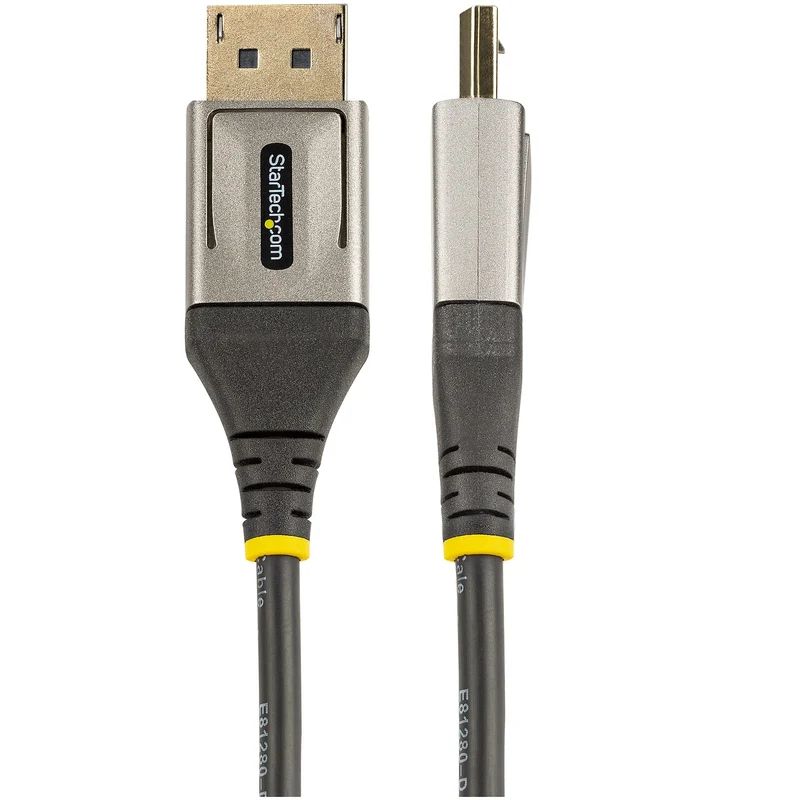 StarTech.com Cavo DisplayPort 1.4 certificato VESA da 1 m - 8K 60Hz HDR10 - Video Ultra HD 4K 120Hz - Cavo DP 1.4 - Cavo video DP per monitor/display - Cavo con connettore DisplayPort (M) a DisplayPort (M)