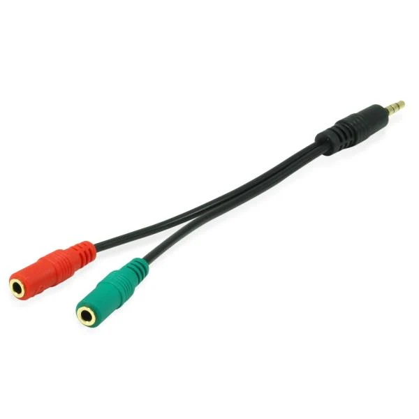 Equip 147943 cavo audio 1,5 m 2 x 3.5mm 3.5mm Nero