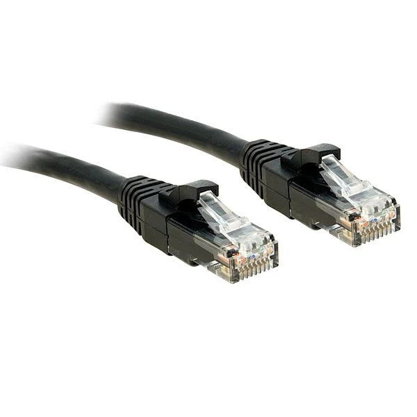 Lindy 48076 cavo di rete Nero 0,5 m Cat6 U/UTP (UTP)