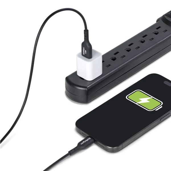 StarTech.com Cavo di Ricarica USB-A a USB-C da 2m - Cavetto di Carica Rapida USB-A a Type-C da 3A, Cavo per Trasferimento Dati USB 2.0 rivestito in TPE - M/M