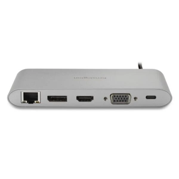 Kensington Docking station portatile senza driver doppia uscita video UH1440P USB-C 5 Gbps – DP/HDMI/VGA