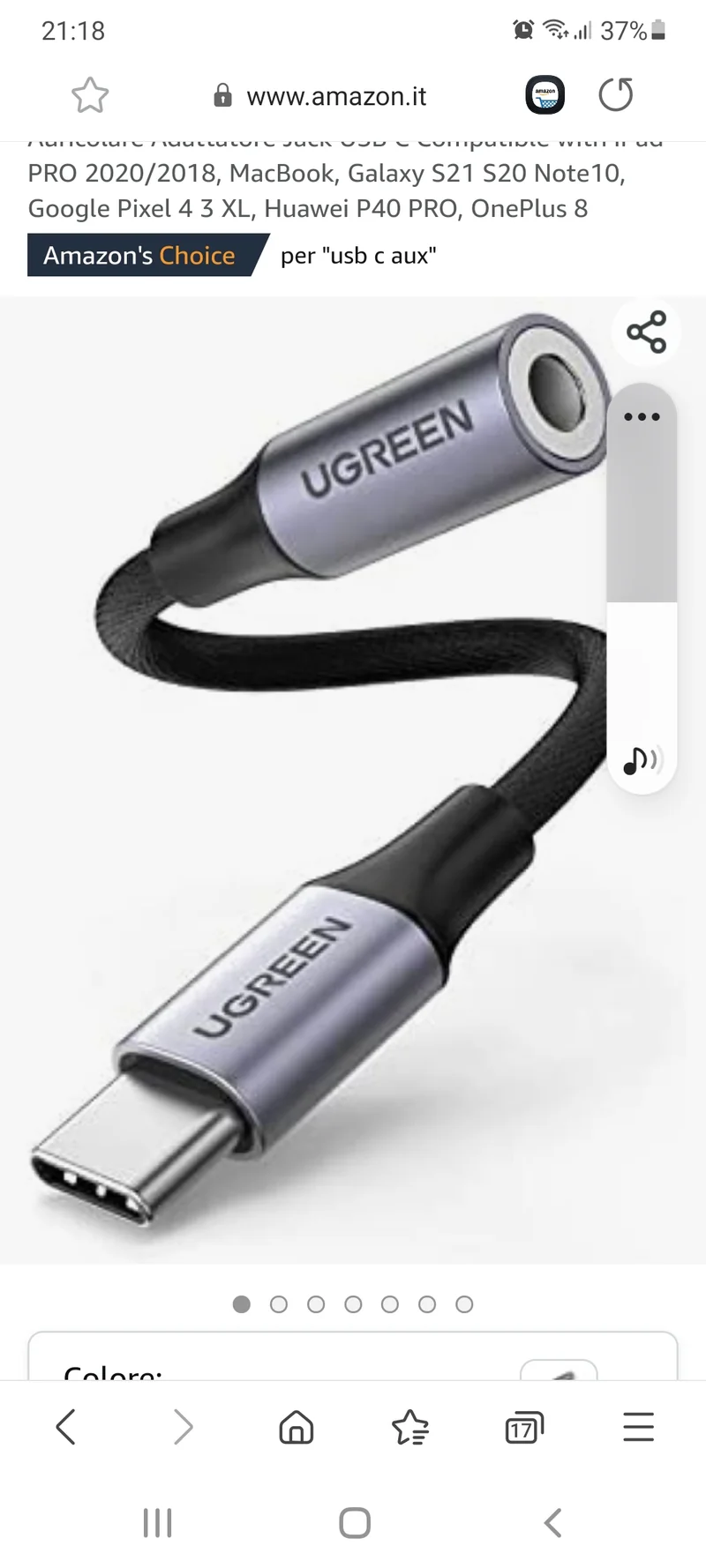 AURICOLARI JACK AUDIO 3.5 BULK WHI