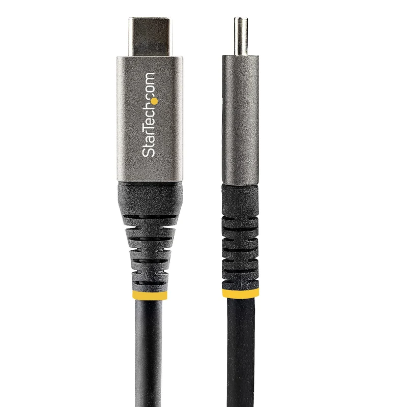 StarTech.com Cavo USB-C da 50 cm, USB 10Gbps, Power Delivery 100W (5A), DP Alt Mode 8K 60Hz / 4K 144Hz, Compatibile Thunderbolt