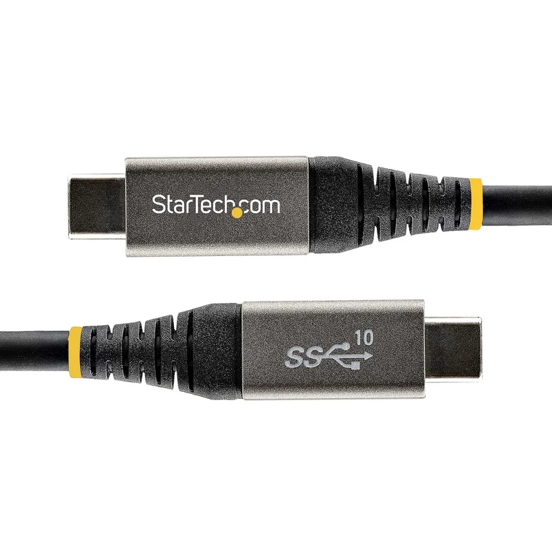 StarTech.com Cavo USB-C da 50 cm, USB 10Gbps, Power Delivery 100W (5A), DP Alt Mode 8K 60Hz / 4K 144Hz, Compatibile Thunderbolt