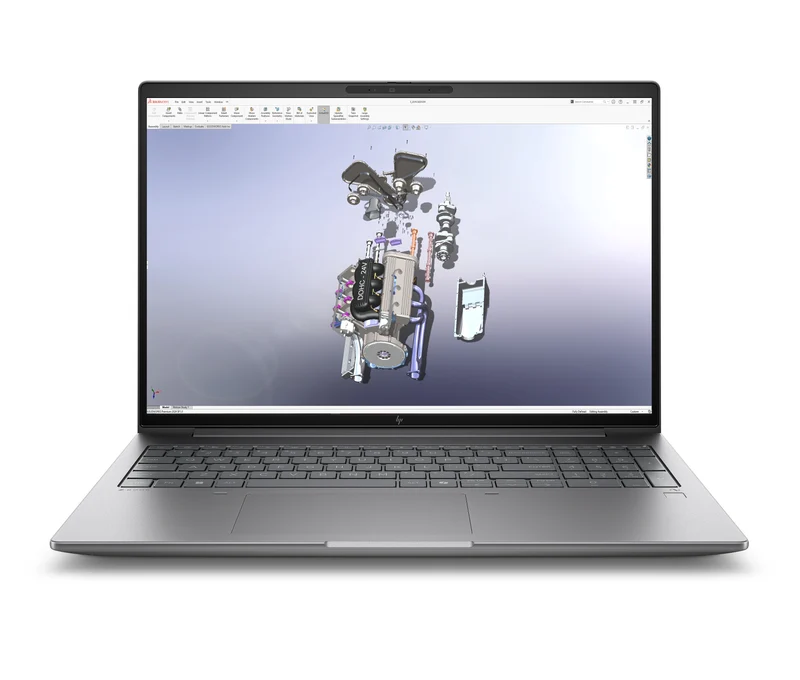 HP Zbook X G1i Wolf Pro Security Edition Intel Core Ultra 7 265HX Workstation mobile 40,6 cm (16") WUXGA 16 GB DDR5-SDRAM 512 GB SSD NVIDIA RTX PRO 500 Blackwell Wi-Fi 7 (802.11be) Windows 11 Pro AI Workstation, AI PC Argento