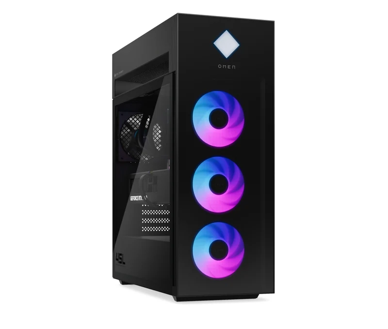 OMEN by HP 45L GT22-3015nl Intel Core Ultra 7 265K 32 GB DDR5-SDRAM 1 TB SSD NVIDIA GeForce RTX 5090 Windows 11 Home Tower PC AI PC Nero